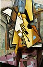 Guitar on a Chair by Juan Gris